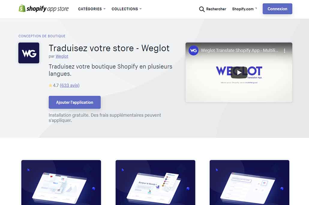 Shopify en français